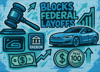 US digest: Judge blocks federal layoff, Tesla rebound, regulators approve Erebor Bank