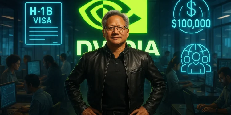 Nvidia pushes back on H-1B visa fee hike: CEO Huang vows to cover $100K fee