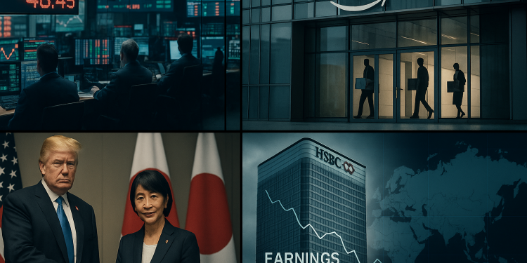 Morning brief: Amazon plans record layoffs, Trump meets Japan’s PM, HSBC profit falls