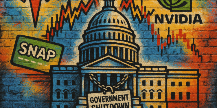 US digest: longest ever government shutdown, Tesla and Nvidia’s market woes