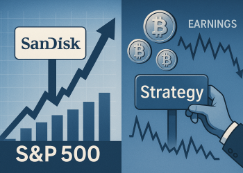 SanDisk to join the S&P 500 as Strategy misses out again