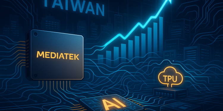 Google AI deal sparks 20% weekly jump in MediaTek shares