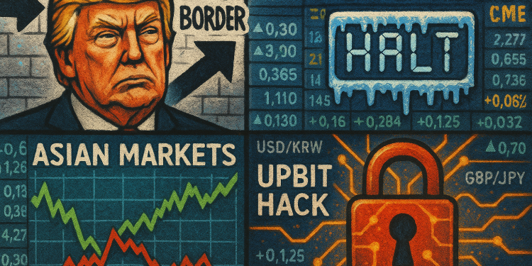 Morning brief: Trump signals sweeping immigration crackdown, CME halts trading