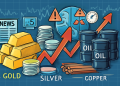 Commodity wrap: gold rises on rate cut bets, oil set for weekly loss