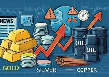 Commodity wrap: gold rises on rate cut bets, oil set for weekly loss