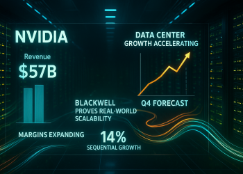 Nvidia crushes Q3 earnings: $57B revenue, $65B Q4 guide signals AI supercycle