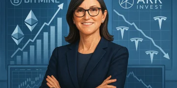 Cathie Wood’s ARK Invest boosts BitMine stake, trims Tesla holdings