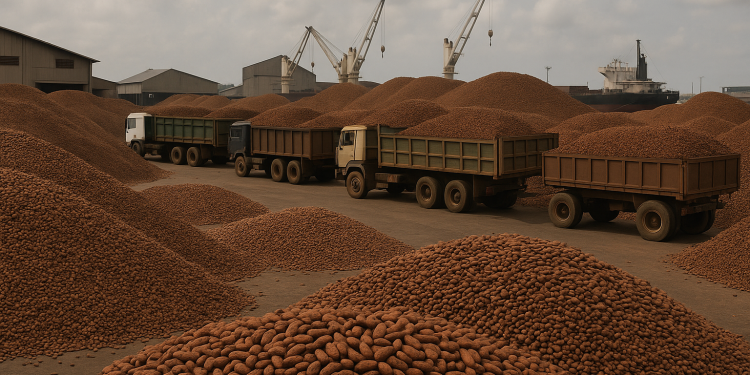 What’s driving the sudden cocoa pile-up at Ivory Coast’s busiest ports?