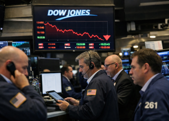 Top stocks dragging the Dow Jones Index as it moves into a correction