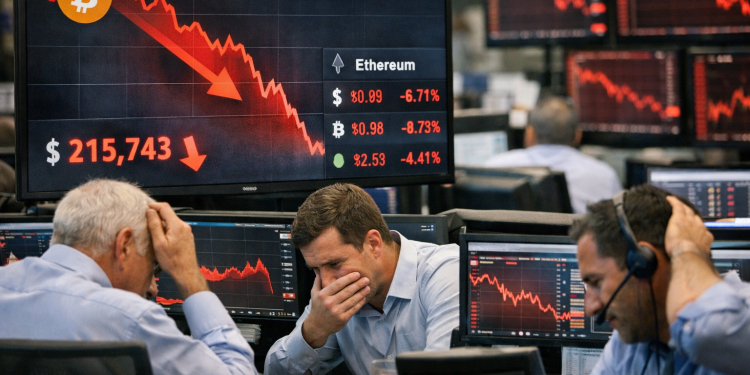 Crypto market crash today: Here’s why altcoins and BTC are going down