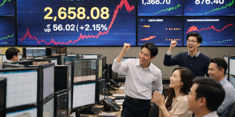 Here’s why the Kospi Index is surging today, and the next target to watch