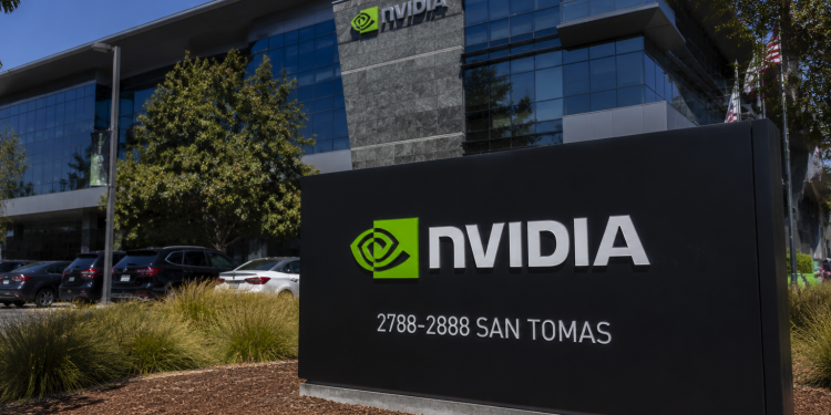 Nvidia stock hits key support, forms bullish pattern as key valuation metric dips